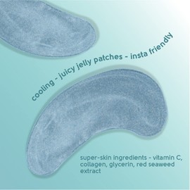 Face Facts Brightening Under-Eye Gel Patches | Moisturises + Brightens | 4 Pairs