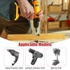 5Pcs Countersink Drill Bit Set Woodworking Chamfer Counter Hex Shank