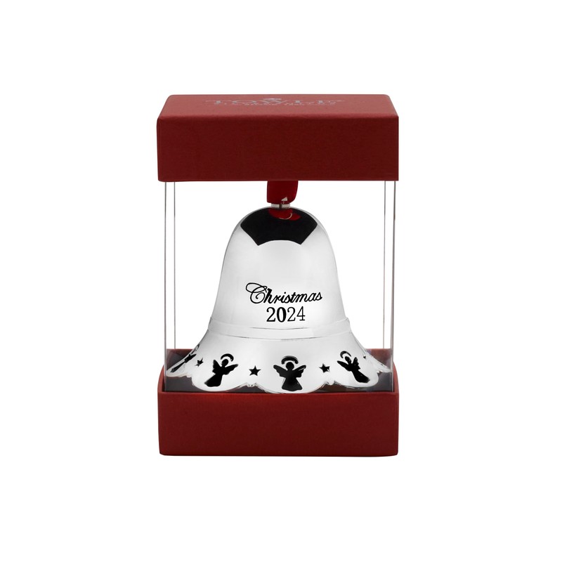 Towle 2024 Silver-Plated Musical Bell Ornament 44th Edition