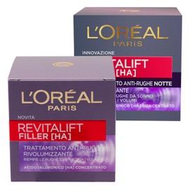 L'Oréal Paris Revitalift Filler Anti-Wrinkle Treatment Night and Day with Hyaluronic Acid