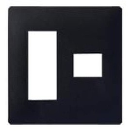 Panasonic ADVANCE Series WTL7074BK Outlet Plate (for 3 + 1 Cole) (Matte Black)