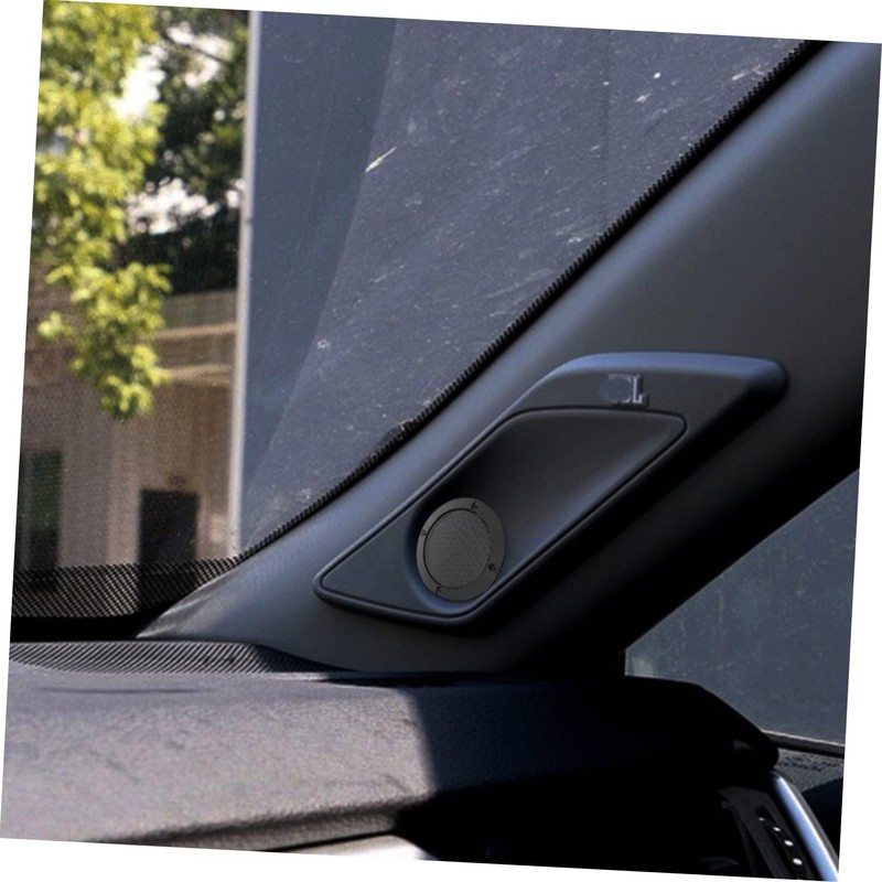 KONTONTY 1set Car Speaker Guard Decorative Mesh Protector for Speakers