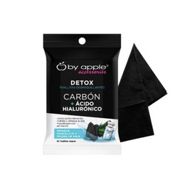 Toallitas desmaquillantes (Carbón activado + ácido halurónico)