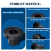 (2PCS) WE3X75 Dryer Rear Drum Support Bearing, Suitable for GE,