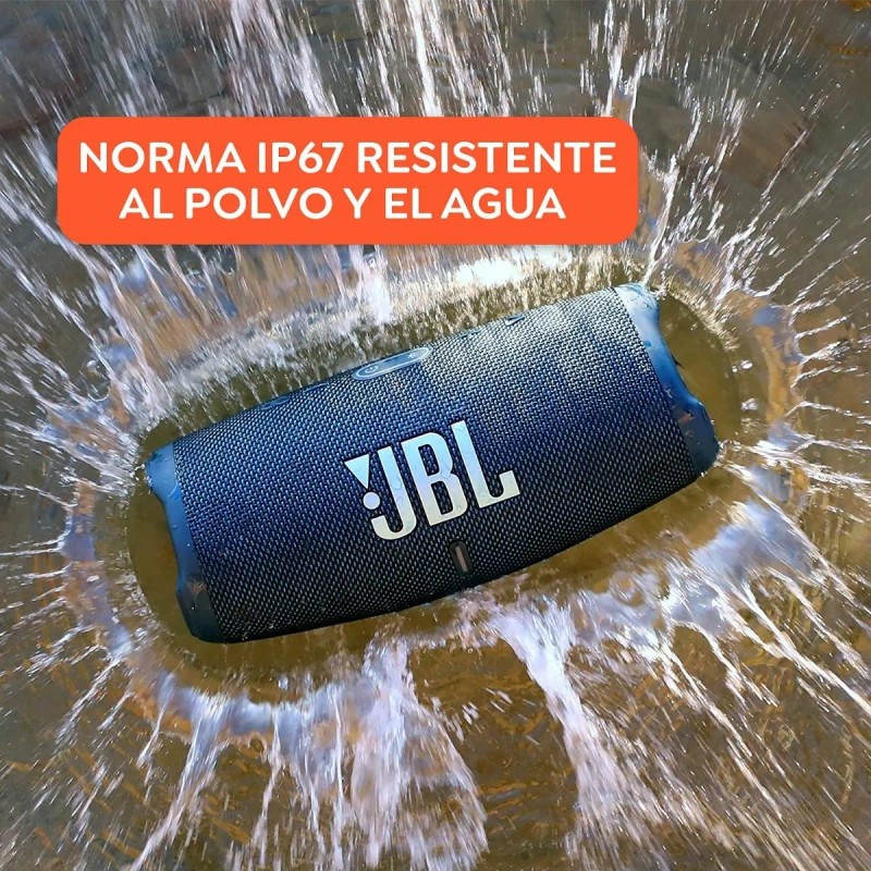 Bocina JBL Charge 5 portátil con bluetooth waterproof