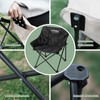 G2 GO2GETHER Portable Camping Chair, Outdoor Folding Chair, Oxford cloth