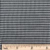 Black & White Mini Houndstooth Fabric Summer Weight 57" Wide