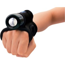 Bigblue AL450WM Wide Beam 450 Lumens LED Light, Tail Switch - Light With Glove