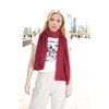 Women Summer Cotton Blend Crinkle Vintage Soft Long Scarf Linen