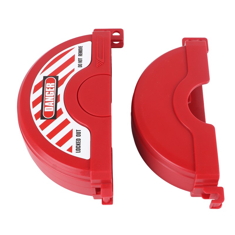 2Pcs Standard Gate Valve Lock Handwheel Fixed Engineering Plastics Lock