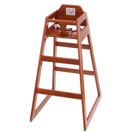 Hight Quality, Seating Ready-to-Assemble Restaurant Wood Bar Height High Chair, Baby Highchairs, Durable Dining Feeding Chair with Steps, High Chairs for Babies and Toddlers, Seria 01