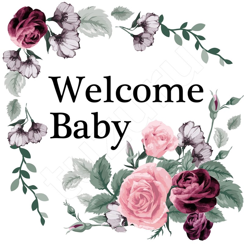 tuzuru Maternity Photo Body Paint Stickers Tattoo Stickers with Practice