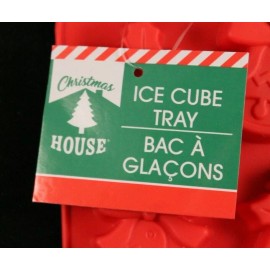 Christmas Bells Novelty Ice Cube - Ice Mold Tray - 8 Mold Tray - Christmas House