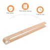Zerodeko 1Pc Bamboo Food Clip Multi Function Scald Tongs for