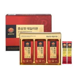 CJ CheilJedang 동원천지인 홍삼정 데일리원 (10ml 30포 30일분)_50028 Dongwon Cheonjein Red Ginseng Extract Daily One (10ml 30 Packs, 30 Days Supply)