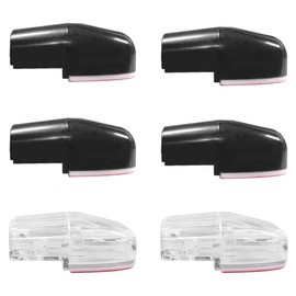 FineGood 6 x UK Car Deer Whistles Animal Warning Whistle with Tape Deer Alarm Road Safety Horn Animal Warning Whistle