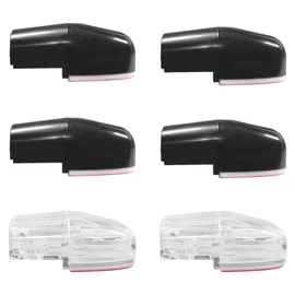 FineGood 6 x UK Car Deer Whistles Animal Warning Whistle with Tape Deer Alarm Road Safety Horn Animal Warning Whistle