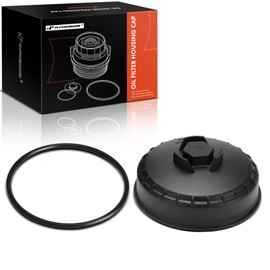 A-Premium Oil Filter Housing Cap Assembly Compatible with Dodge Ram 2500 3500 4500 5500 2010 & Ram 2500 3500 4500 5500 2011-2024, 6.7L