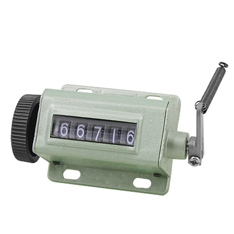 Uxcell a10100400ux0196 Hand Tally 5 Digit Number Mechanical Arithmometer Counter