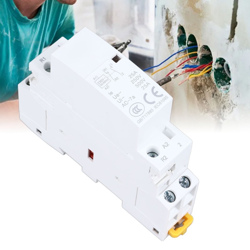 Small Contactor Heat Resistant Multifunctional AC Contactor for Lighting Circuit