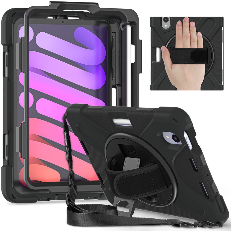 Tablet Protective Case for IOS Mini 6 3 Layer Drop