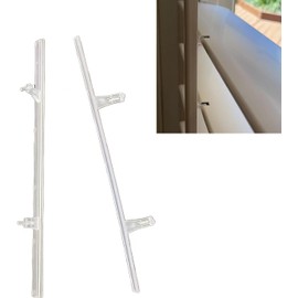 ARYEIELLSOW Shutter Vane Repair Slider Tilt Bar Connector for Polysatin,Vinyl,Summerwind Shutters,2 Connect 3.25 Inch Center Spacing(30 Pcs)