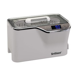 Brilliant HydroSonic TX Ultrasonic Cleaner, White