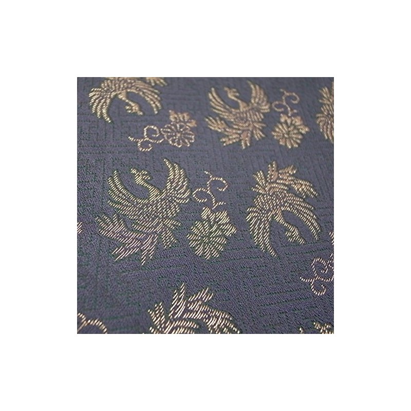 Thousands Thread 繍院 西陣織 Field Of Drawstring bag (Lined) Gold