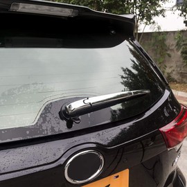 Senzeal Chrome Rear Window Wiper Cover Trim for Toyota Highlander 2014 2015 2016 2017 2018 2019