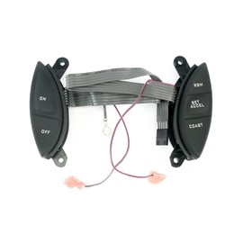 Interruptor de control de crucero montado en el volante, compatible con Ford Explorer, Explorer Sport Trac, Ranger y más – Interruptor de control de crucero F150 controles de dirección – reemplaza F87Z9C888BB 2000 2001 2002 2003