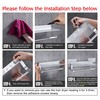 GRICOL Kitchen Roll Holder No Drilling Roll Holder Kitchen with