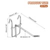 sourcing map 25Pcs 3.94" Pegboard Hook Display Hook, Metal Grid