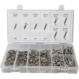 SWORDFISH 31930-420pc Stainless Steel Screw Assortment