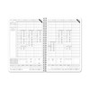 BookFactory Work Hours Log Book/Working Hours Tracking Journal/Plant Worker Tracking