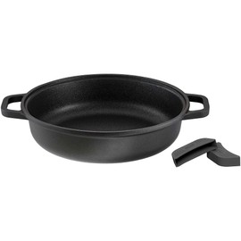Rösle Cadini Serving Pan, Cast Aluminum Pan with ProResist Non-Stick Coating, 11 in