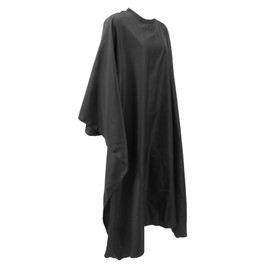 FRCOLOR schwarzes friseurtuch Haarschneideumhang Haarfärbeumhang Haarstyling-Umhang haarschneide umhänge barber cape Hairstylist-Umhang aus Satin Friseurumhang Polyestertaft oder Pongee