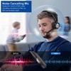 KEMEILE Wireless Bluetooth Headset with Microphone AI Noise Cancelling for