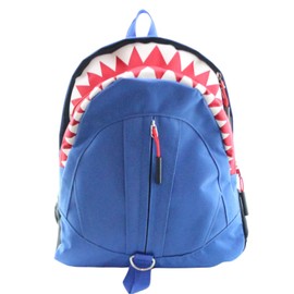 alpaco Backpack, Kids' Shark, Backpack, For Boys and Girls, Nursery School, Kindergarten, Lower Grades, Chest Strap, Backpack, Excursions, Kindergarten, Toddler, Cute, Gift, blue