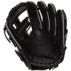 Zett BRGB35520 Soft Baseball Glove, Soft Steer, All-around, Black (1900)
