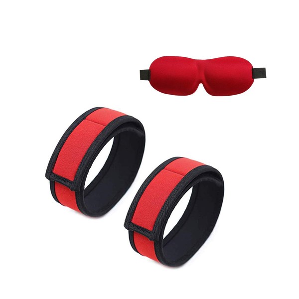 Toosexylingerie Neoprene Puppy Custom Bold Color Armband with Blindfold Eye
