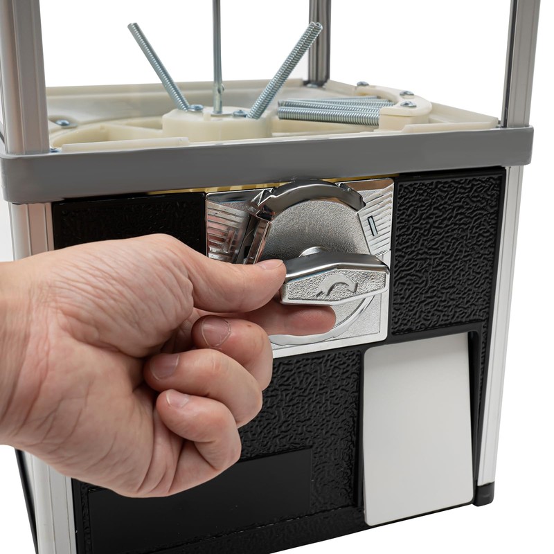 FXEIPOL Small Vending Machines 25-Cent 800 Coins Bank Capacity Home