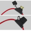 ZOOKOTO 12V 10 Gauge Inline Fuse Holder with 25 AMP