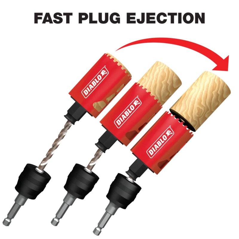 Diablo Snap-Lock Plus Mandrel System - for Fast and Efficient