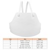 Fencing Chest Guard Lightweight Breathable Adjustable Strap Men Fencer Breast