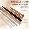 Kmise 3/4 Split Snooker Pool Cue, 57", 9mm Tips, 19,