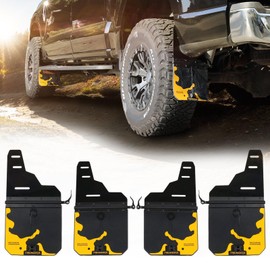 Trumgeta 4PCS Upgraded Truck Mud Flaps Fit for Ram 1500 2009-2018/2010-2018 Ram 2500 3500 Without OEM Fender Flares Adjustable Splash Guards Mudflaps for Pickup Trucks