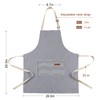 2 Pack kitchen aprons for chef men women aprons for