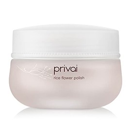 Privai Rice Flower Polish, 50g, Brightening face, exfoliate moisturize dry flaky skin