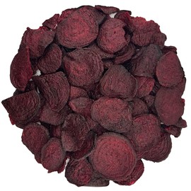 Fried Beets, Sea-Salted Beet Chips, No Color or Sugar Added, All Natural, Bulk 2.2 Lb,
