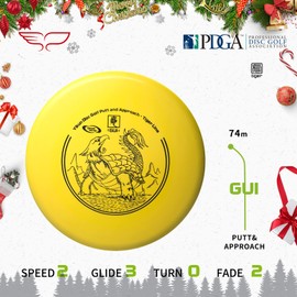 Yikun Discs Professional Disc Golf Set 4 in 1|PDGA Approved|Putter Midrange Driver Disc|165-176g|Perfect Outdoor Games for Kids and Adults